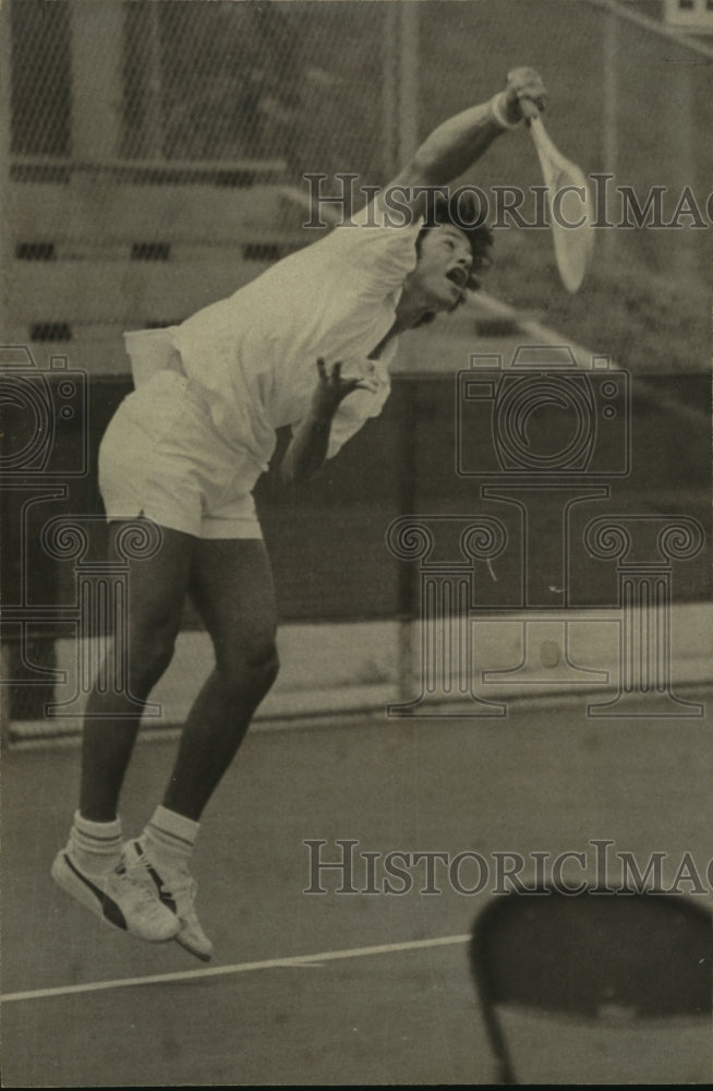 1975 Press Photo Tony Giammalba, Tennis Player - sas10684 - Historic Images
