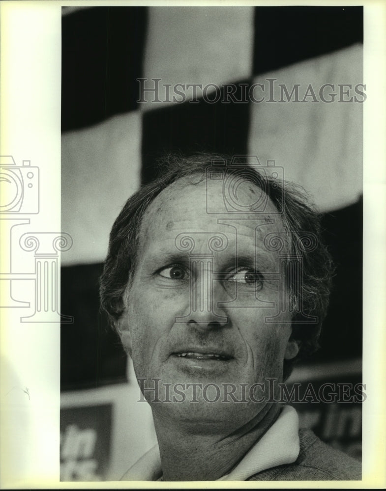 1987 Press Photo Auto racing driver Elliott Forbes-Robinson - sas10716 - Historic Images