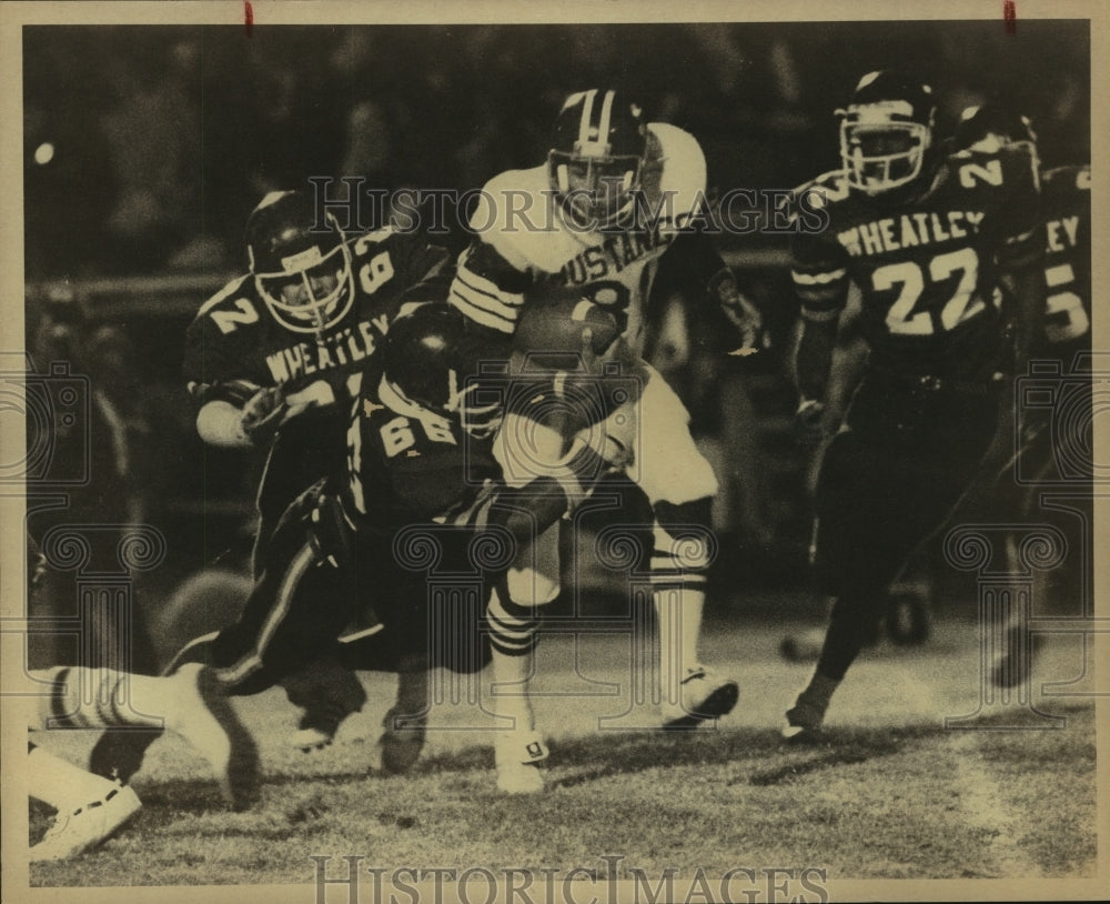 1979 Press Photo Jay and Wheatley play high school football - sas10834 - Historic Images