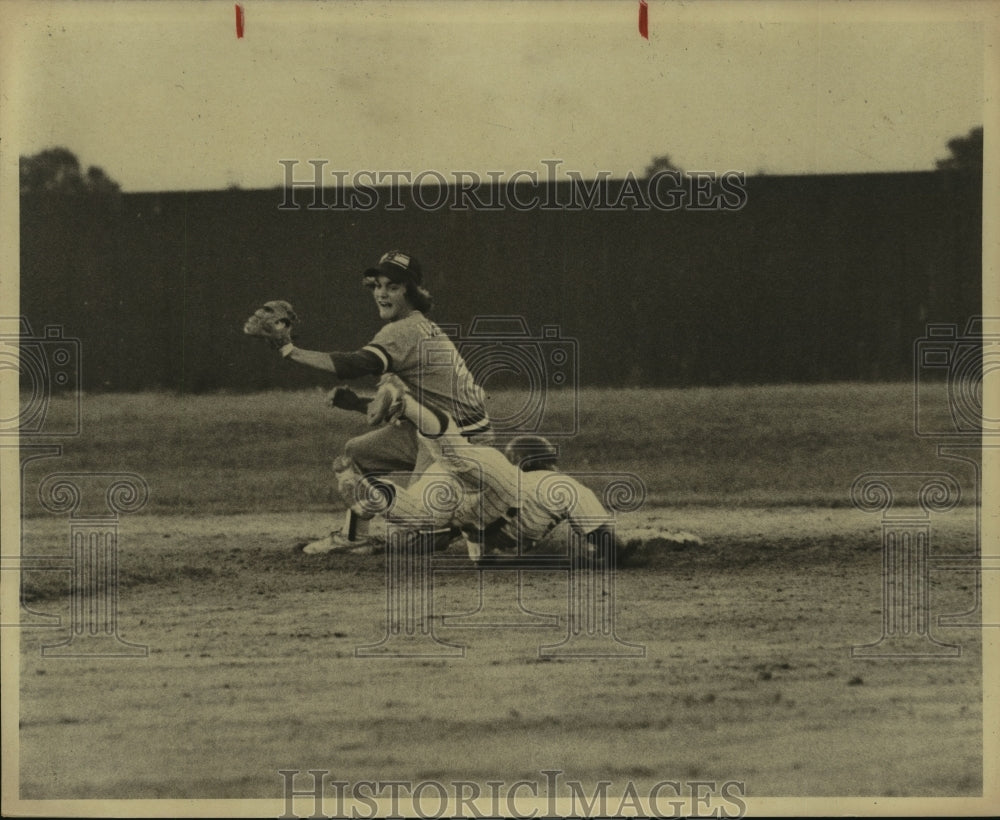 1979 Press Photo Brazoswood and South San play high school baseball - sas10841 - Historic Images