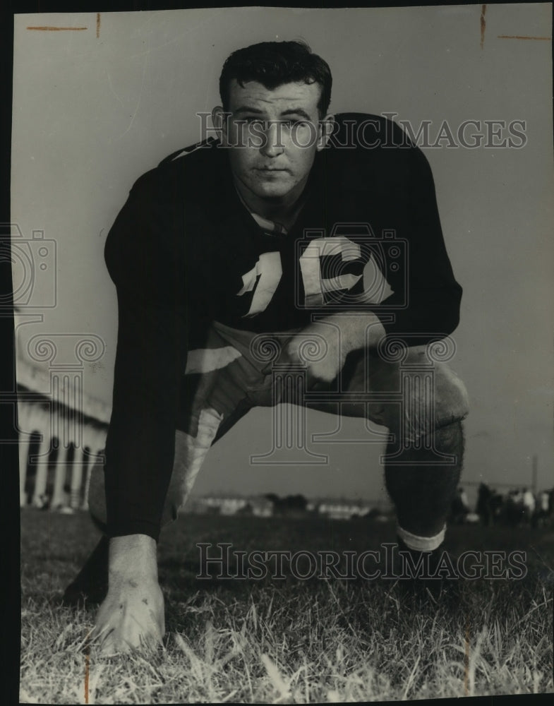 Press Photo George Kodera, Football Tackle Player - sas11396 - Historic Images