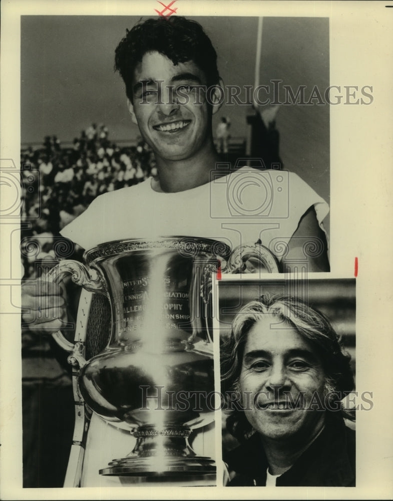 Press Photo Pancho Gonzalez, Tennis Player - sas11489- Historic Images