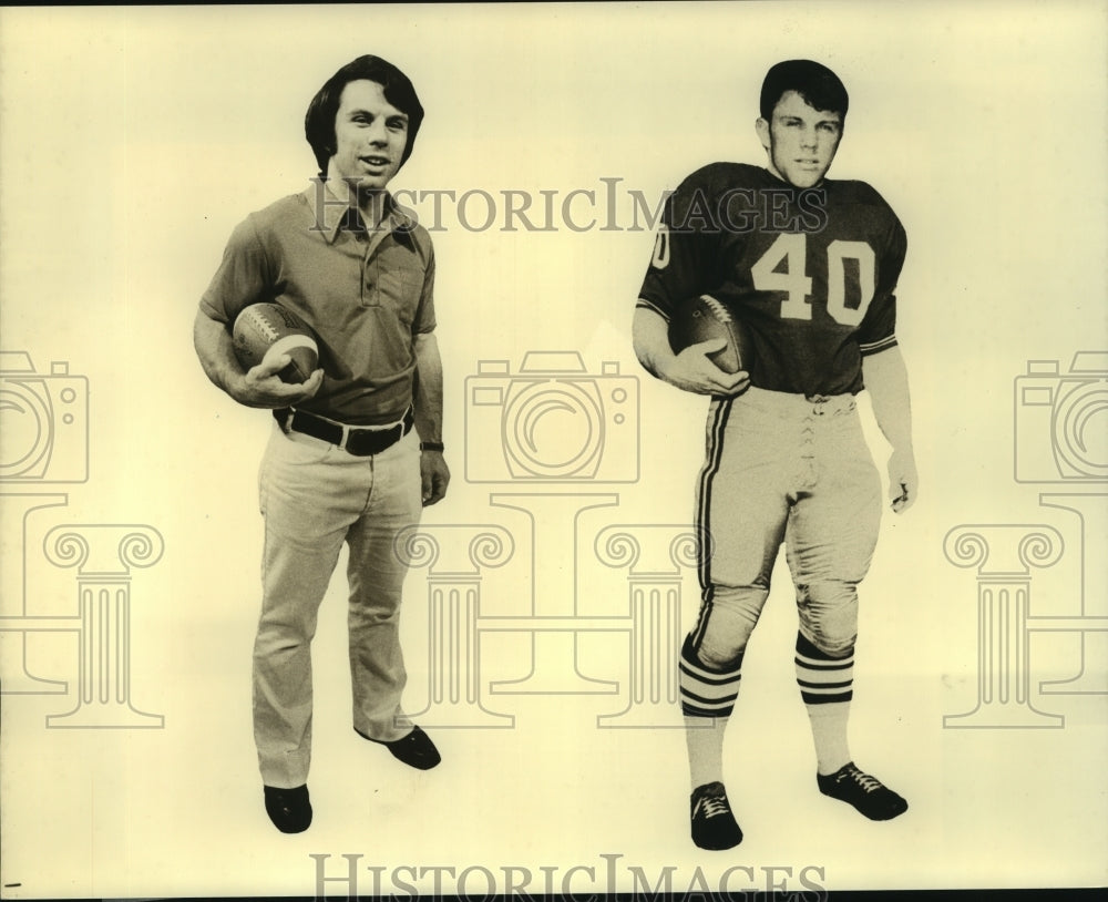 1968 Press Photo Vic Gatto, Harvard University Football Player - sas11529 - Historic Images