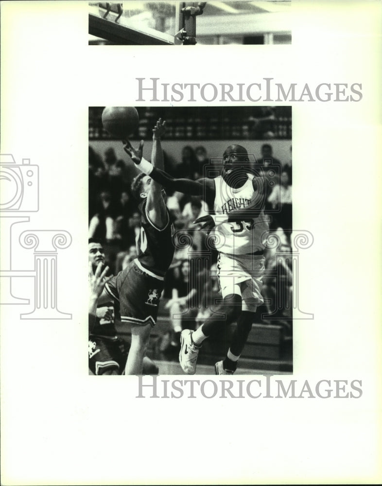 1994 Press Photo L D Williams Alamo Heights High School Basketball 1994-press-photo-l-d-williams-alamo-heights-high-school-basketball