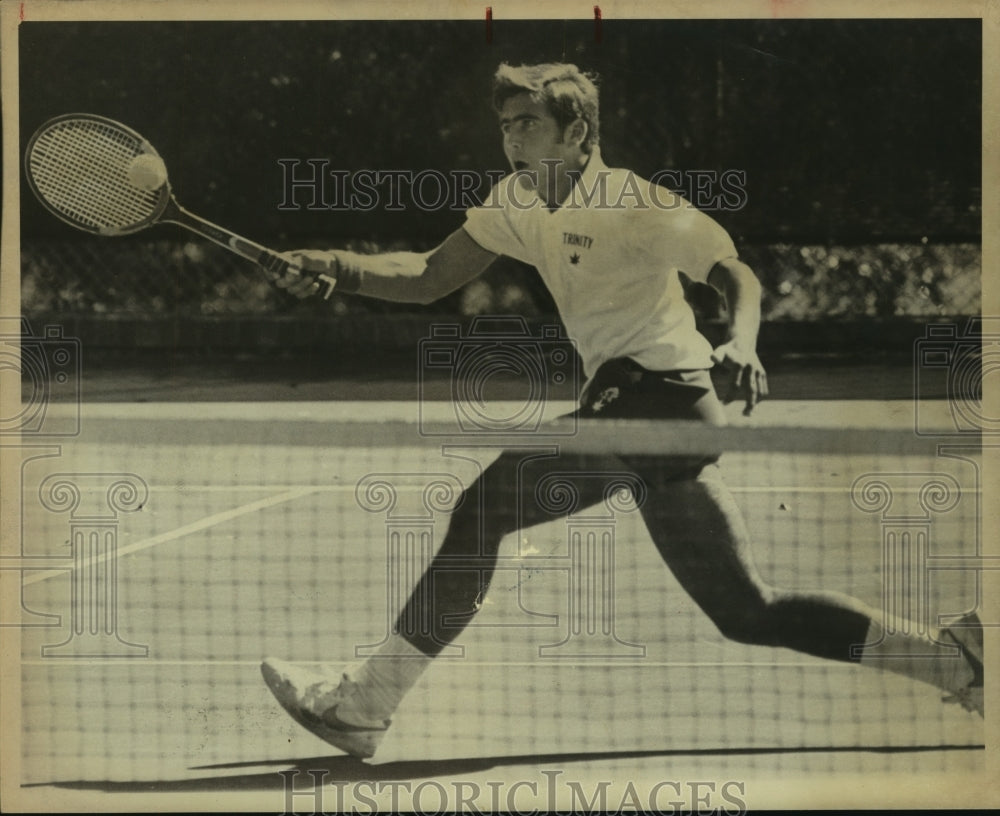 1978 Press Photo Larry Gottfried, Tennis Player on Courts - sas12416 - Historic Images