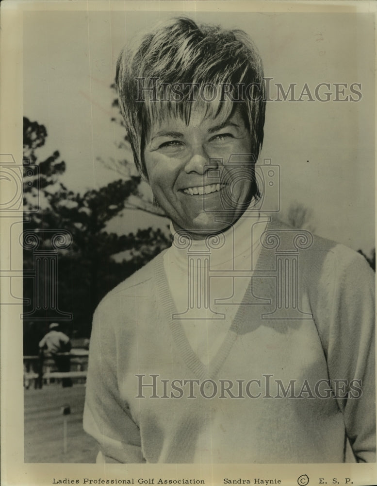 1973 Press Photo Golfer Sandra Haynie, Ladies Professional Golf Association - Historic Images