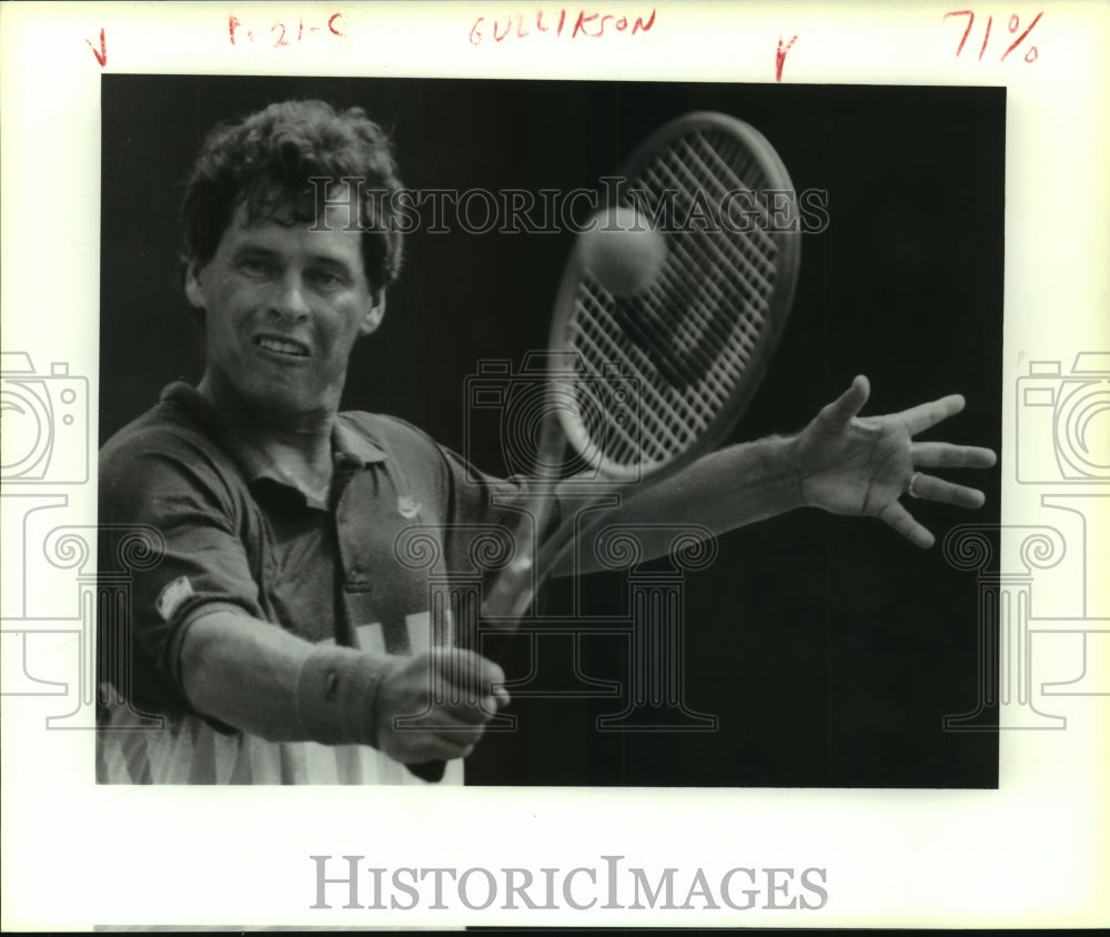 1990 Press Photo Tom Gullikson Tennis Player at Dominion Professional Tournament- Historic Images