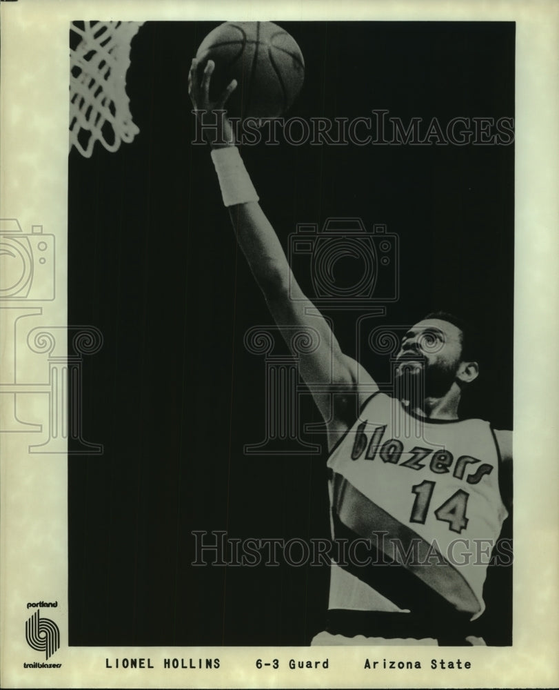 Press Photo Portland Trail Blazers basketball player Lionel Hollins - sas12678- Historic Images