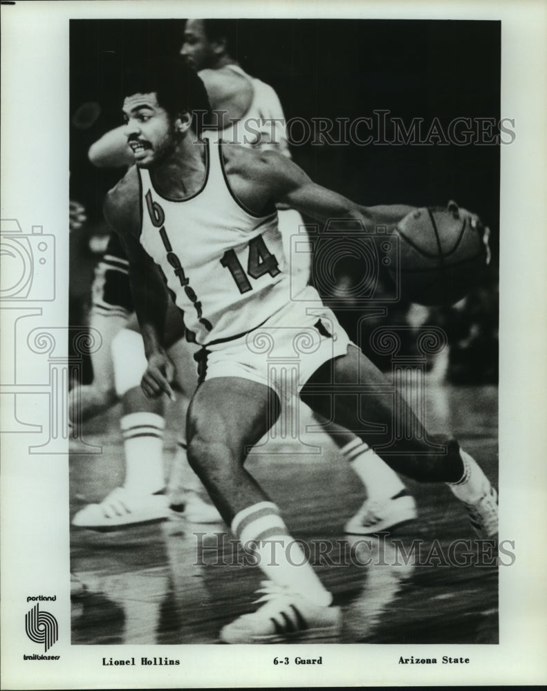 Press Photo Portland Trail Blazers basketball player Lionel Hollins - sas12684 - Historic Images