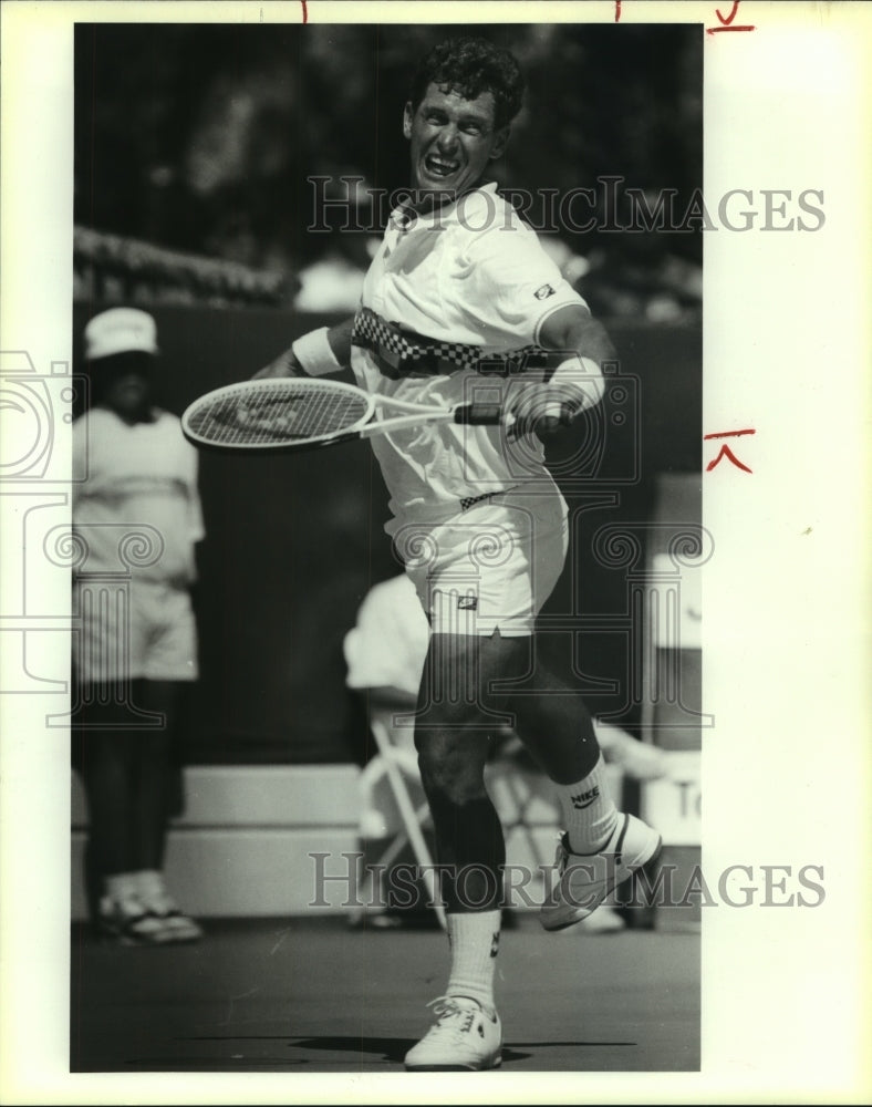 1987 Press Photo Tom Gullikson, Dominion Tennis Singles Winner - sas12732- Historic Images