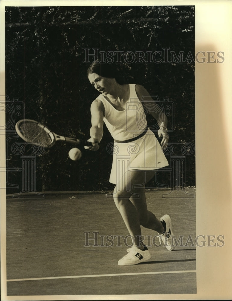 Press Photo Barbara Jordan, Stanford All-America Tennis Player - sas12740 - Historic Images