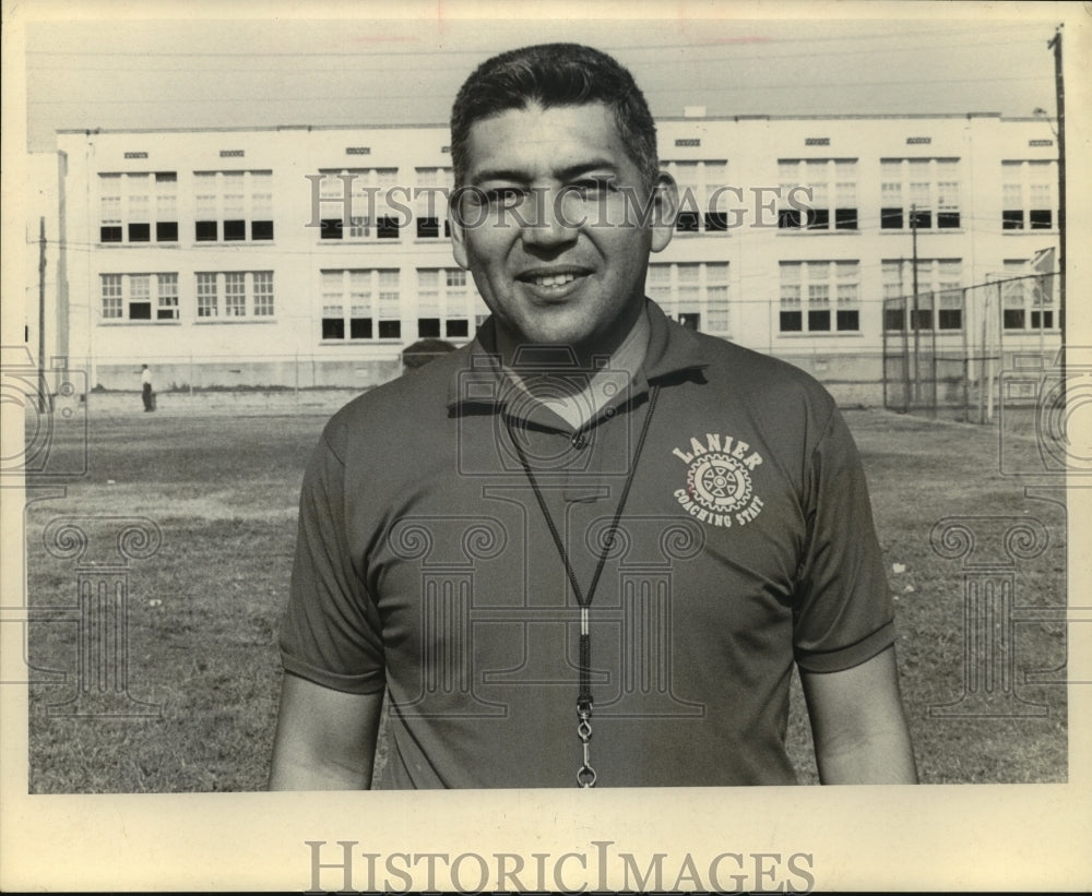 Press Photo Lanier High School coach Armando Montelongo - sas12942 - Historic Images
