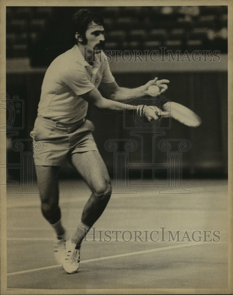 Press Photo Marty Riessen, Tennis Player at Match - sas13113- Historic Images