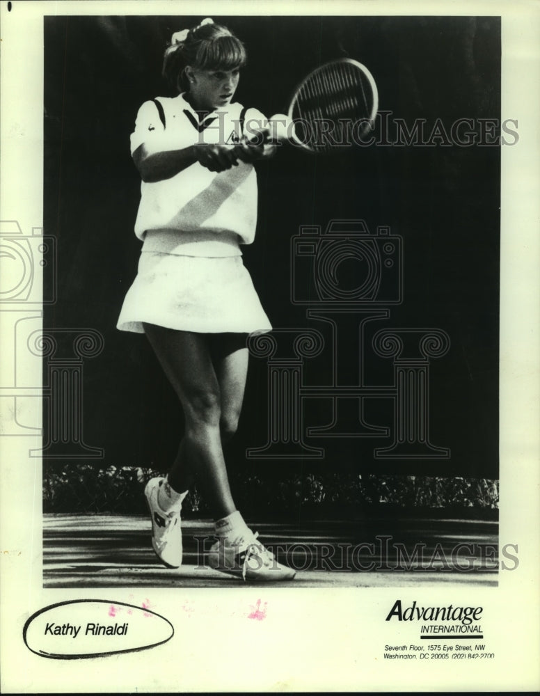 Press Photo Kathy Rinaldi, Tennis Player - sas13276 - Historic Images