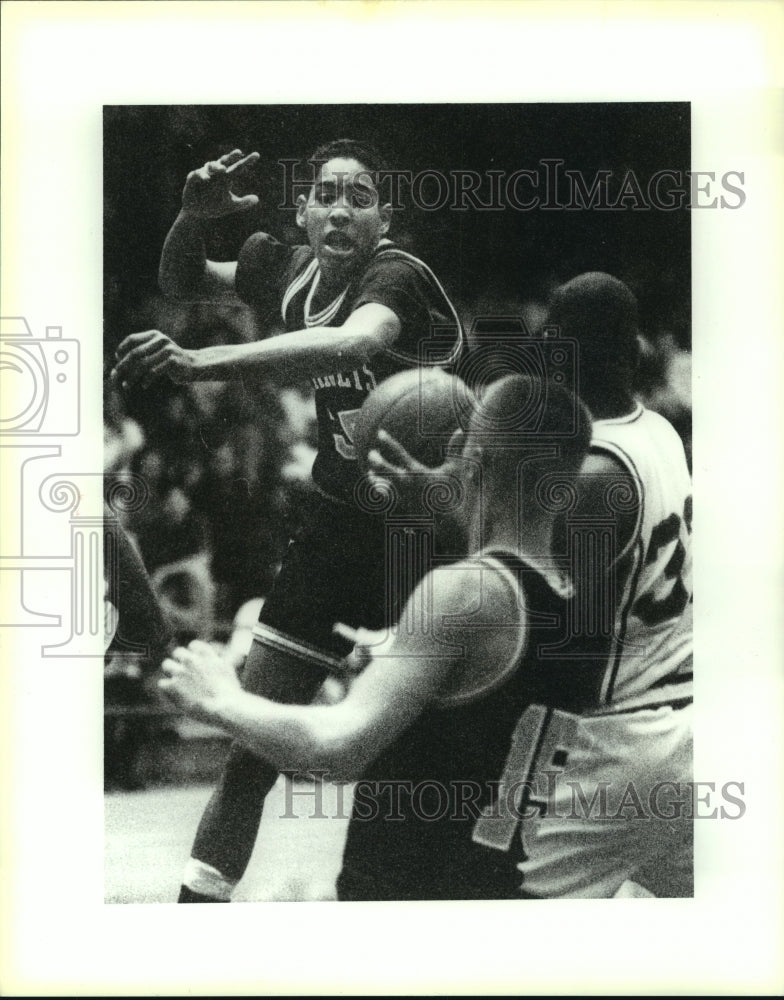1993 Press Photo Charlie Steen, East Central High School Basketball Player - Historic Images