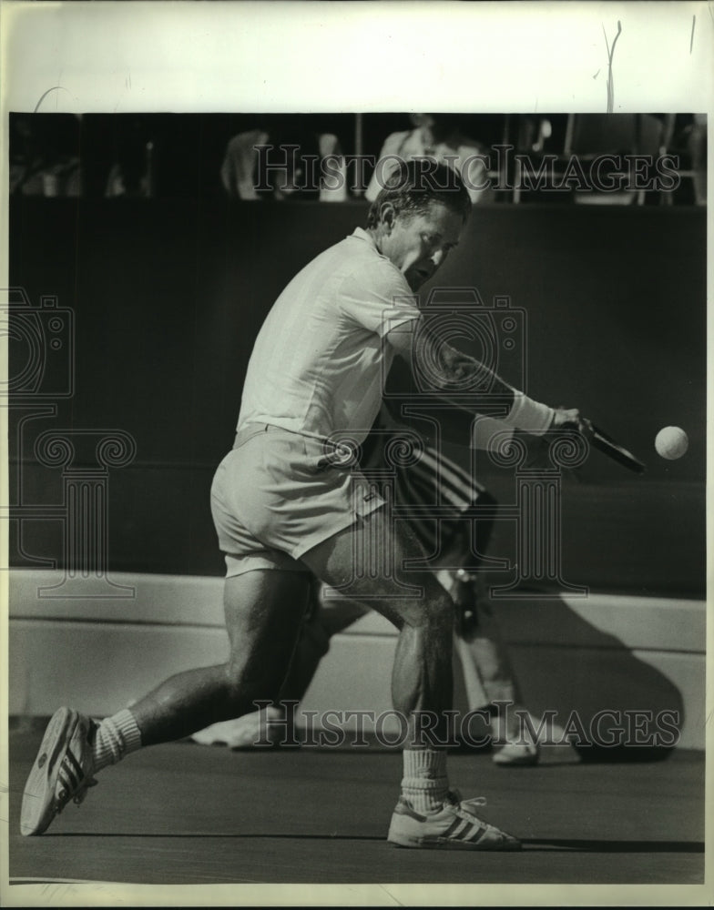 1986 Press Photo Cliff Richey, Tennis Player at the Dominion Court - sas13431 - Historic Images