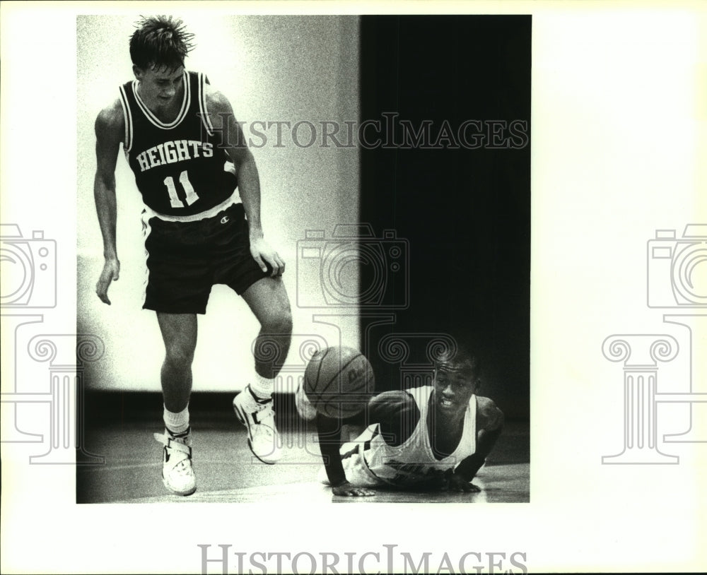 1993 Press Photo Howard Lutz, Alamo Heights High School Basketball Player- Historic Images