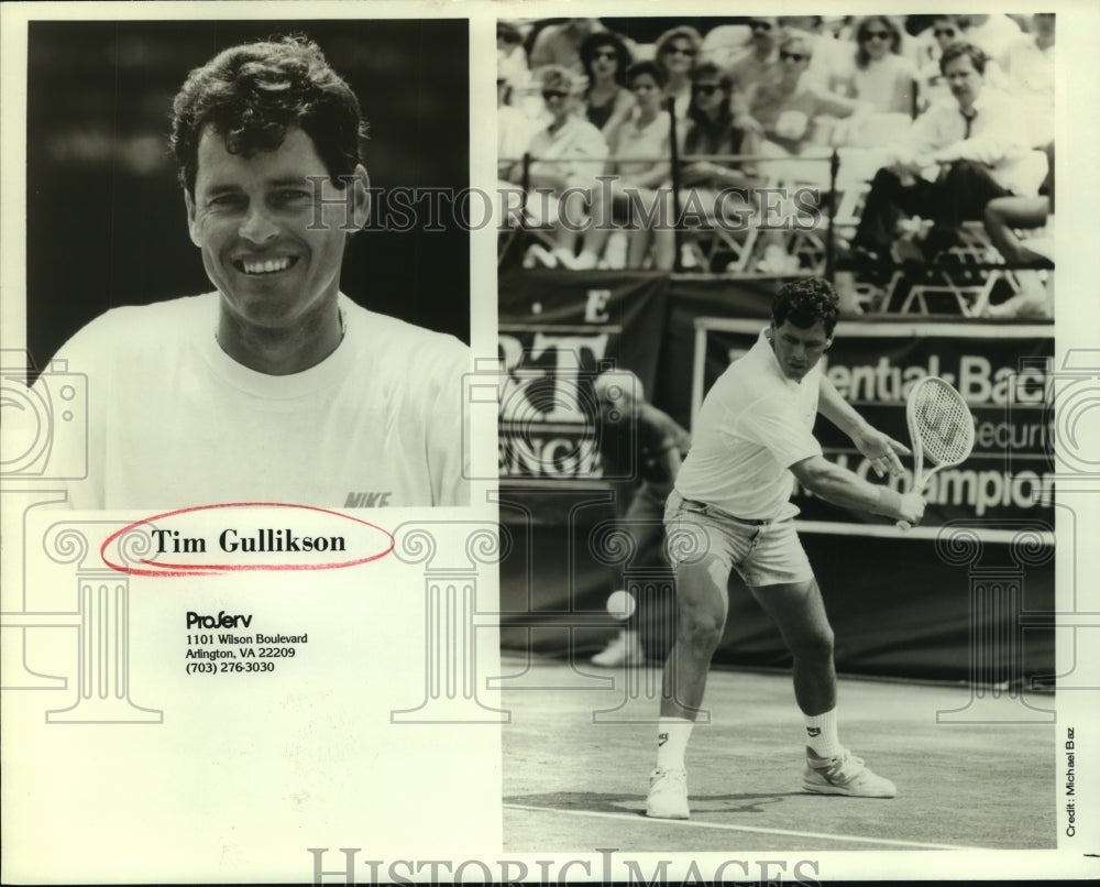 Press Photo Tennis Player Tim Gullikson - sas13856 - Historic Images