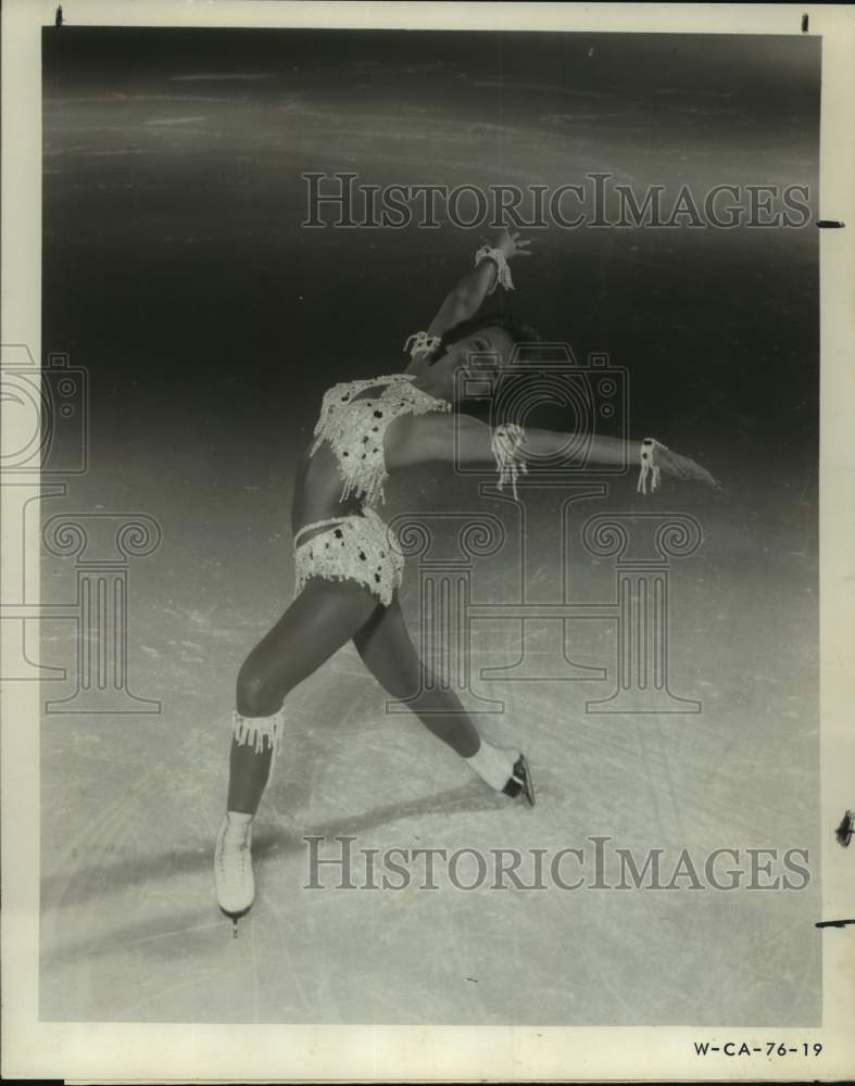 Press Photo Figure skater Roberta Loughland of the Ice Capades - sas14122 - Historic Images