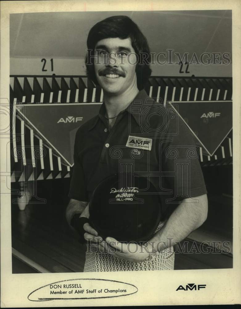 Press Photo AMF Staff of Champions bowler Don Russell - sas14172-Historic Images