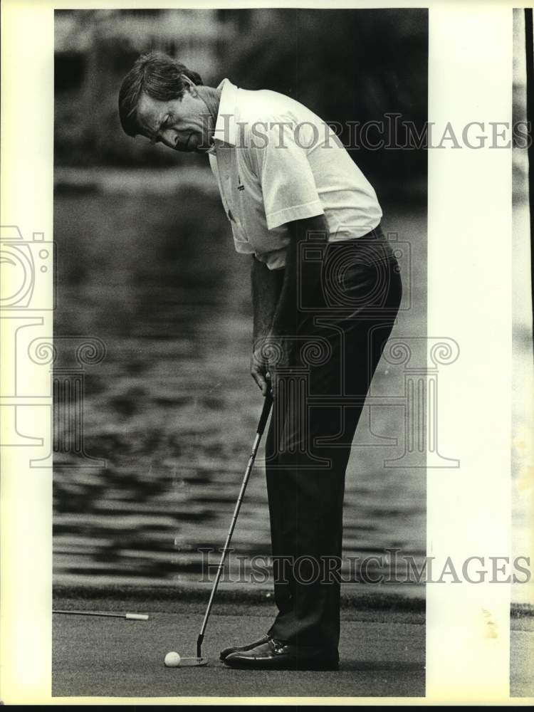 1987 Press Photo Golfer Bobby Nichols at Dominion - sas14179- Historic Images