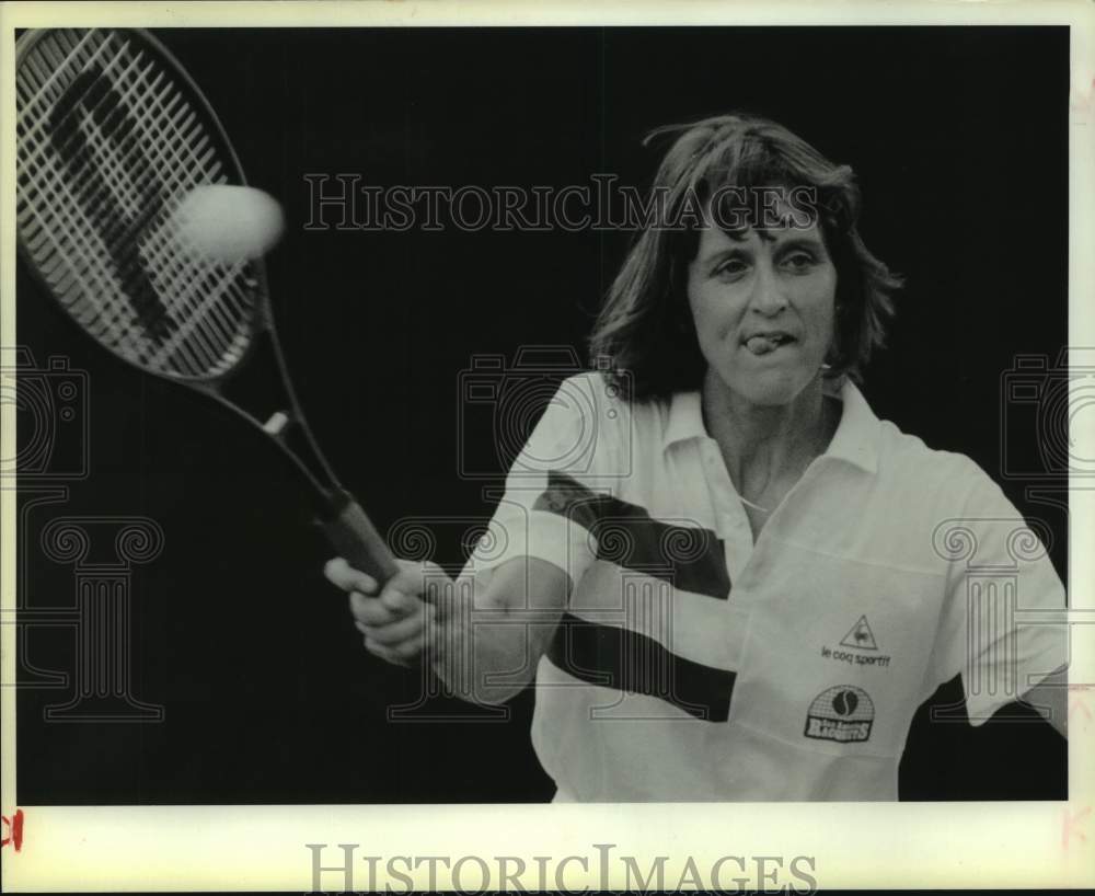 1988 Press Photo San Antonio Racquets team tennis player Candy Reynolds - Historic Images