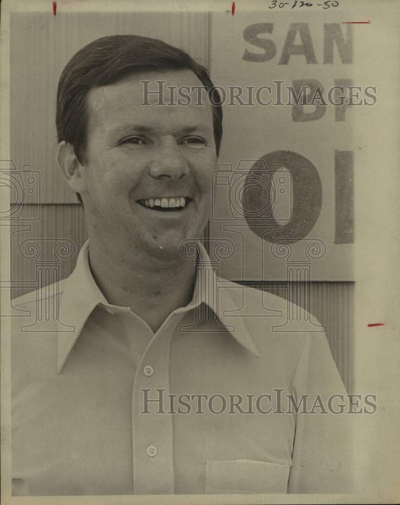 1974 Press Photo Baseball executive Bob Quinn - sas14597 - Historic Images