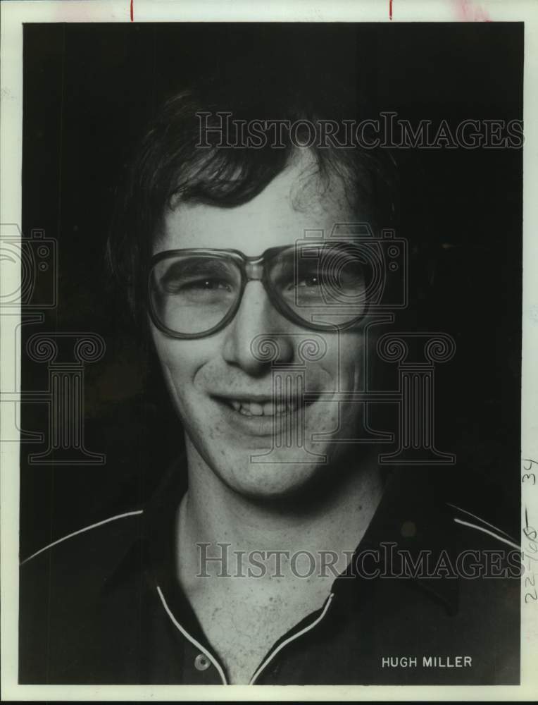 1983 Press Photo Bowler Hugh Miller - sas14616 - Historic Images