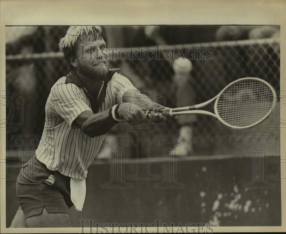 Press Photo Trinity tennis player Ben McKown - sas14755 - Historic Images