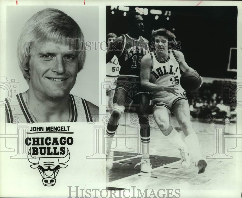 Press Photo Chicago Bulls basketball player John Mengelt - sas14848 - Historic Images