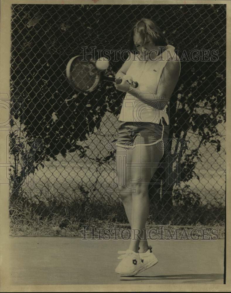 1978 Press Photo Tennis player Michelle Luntz - sas14939 - Historic Images