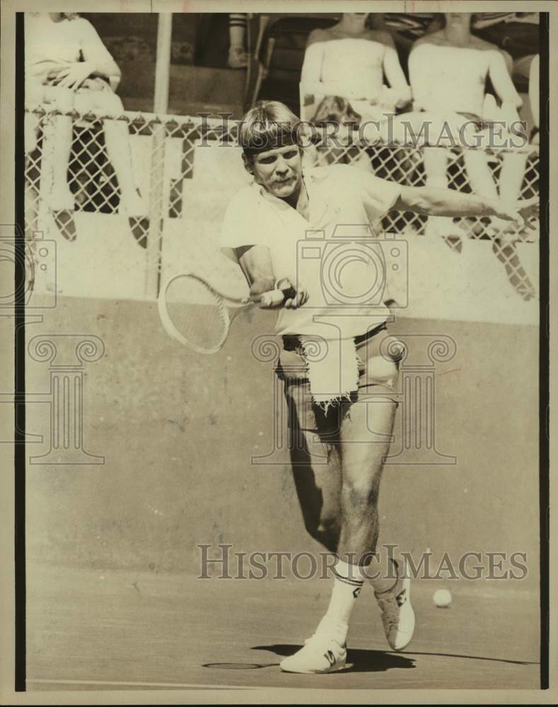 1979 Press Photo Trinity college tennis player Ben McKown - sas14962 - Historic Images