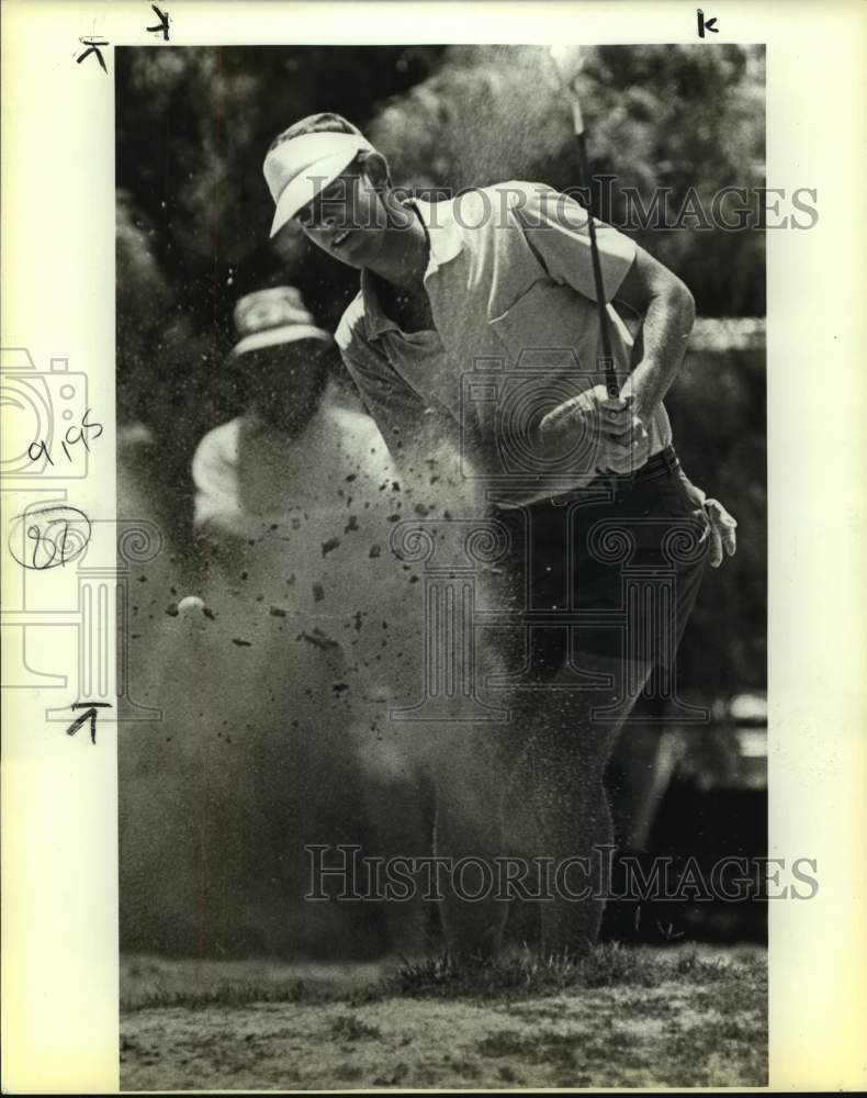 1984 Press Photo Golfer Rick Sargent in action - sas15231 - Historic Images