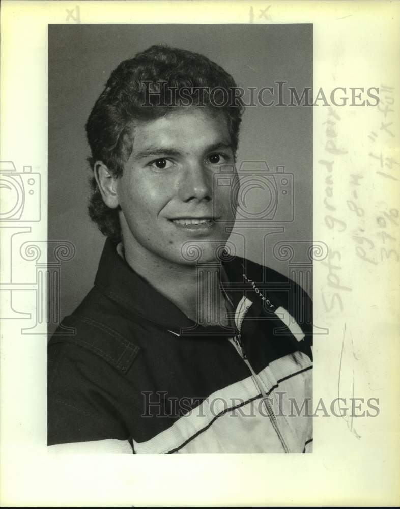 1987 Press Photo Grand Prix race driver Ken Neal - sas15272 - Historic Images
