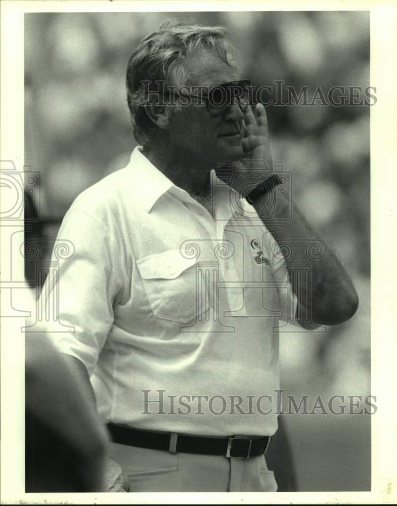 Press Photo Miami Dolphins football coach Don Shula - sas15371- Historic Images