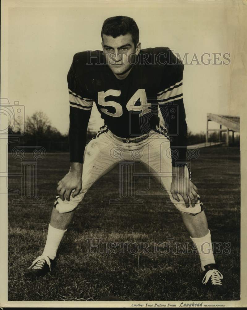 Press Photo University of Mississippi football player Jerry Stone - sas15463 - Historic Images
