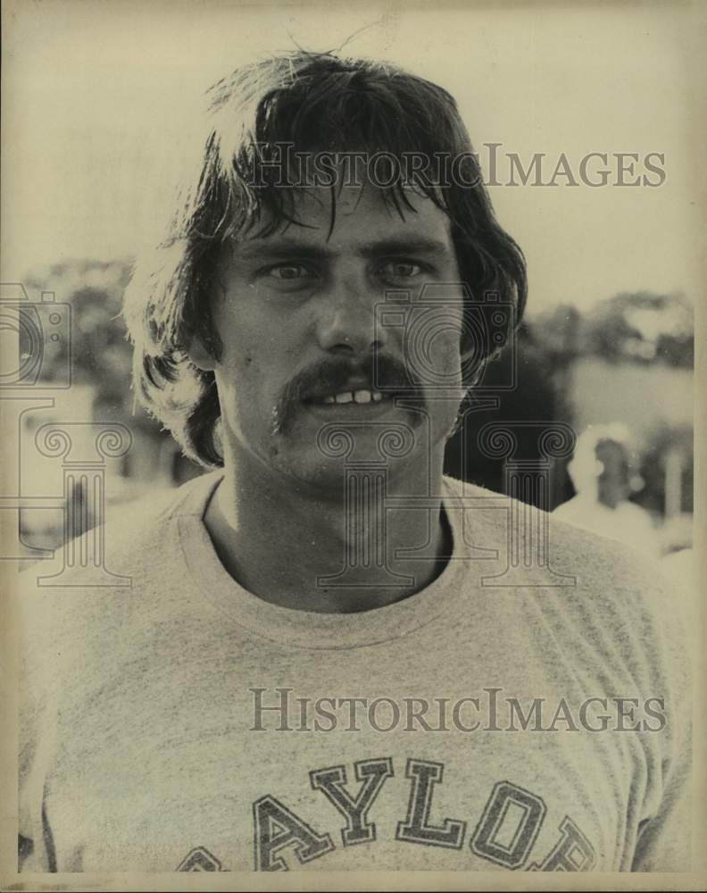 Press Photo Baylor football quarterback Chuck Gossett - sas15476 - Historic Images