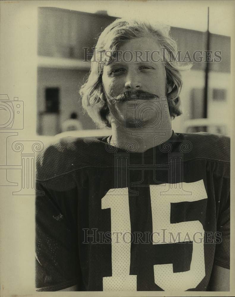 Press Photo Football punter David Wuest - sas15485 - Historic Images