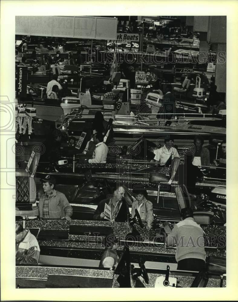 1987 Press Photo The San Antonio Sport and Boat Show - sas15506 - Historic Images
