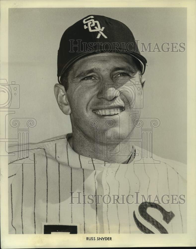 Press Photo Chicago White Sox baseball player Russ Snyder - sas15508 ...