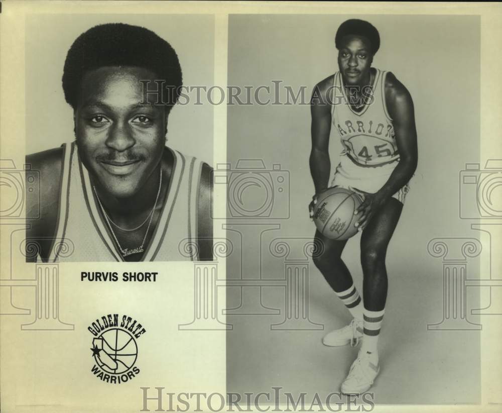 Press Photo Golden State Warriors basketball player Purvis Short - sas15593 - Historic Images