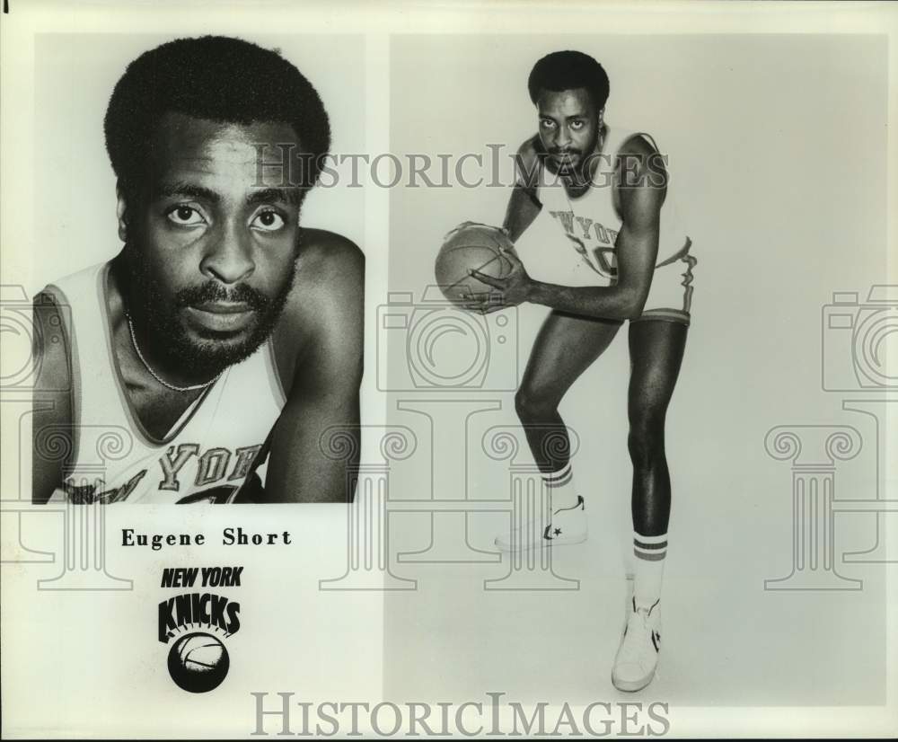 Press Photo New York Knicks basketball player Eugene Short - sas15594 - Historic Images