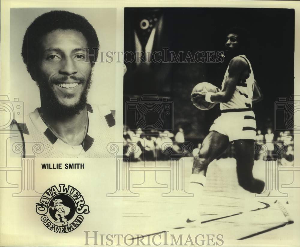Press Photo Cleveland Cavaliers basketball player Willie Smith - sas15610 - Historic Images