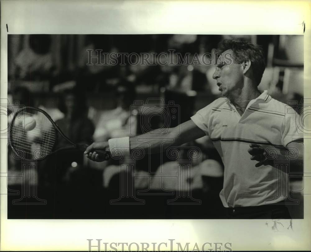 1986 Press Photo Dick Stockton plays Dominion tennis - sas15623 - Historic Images