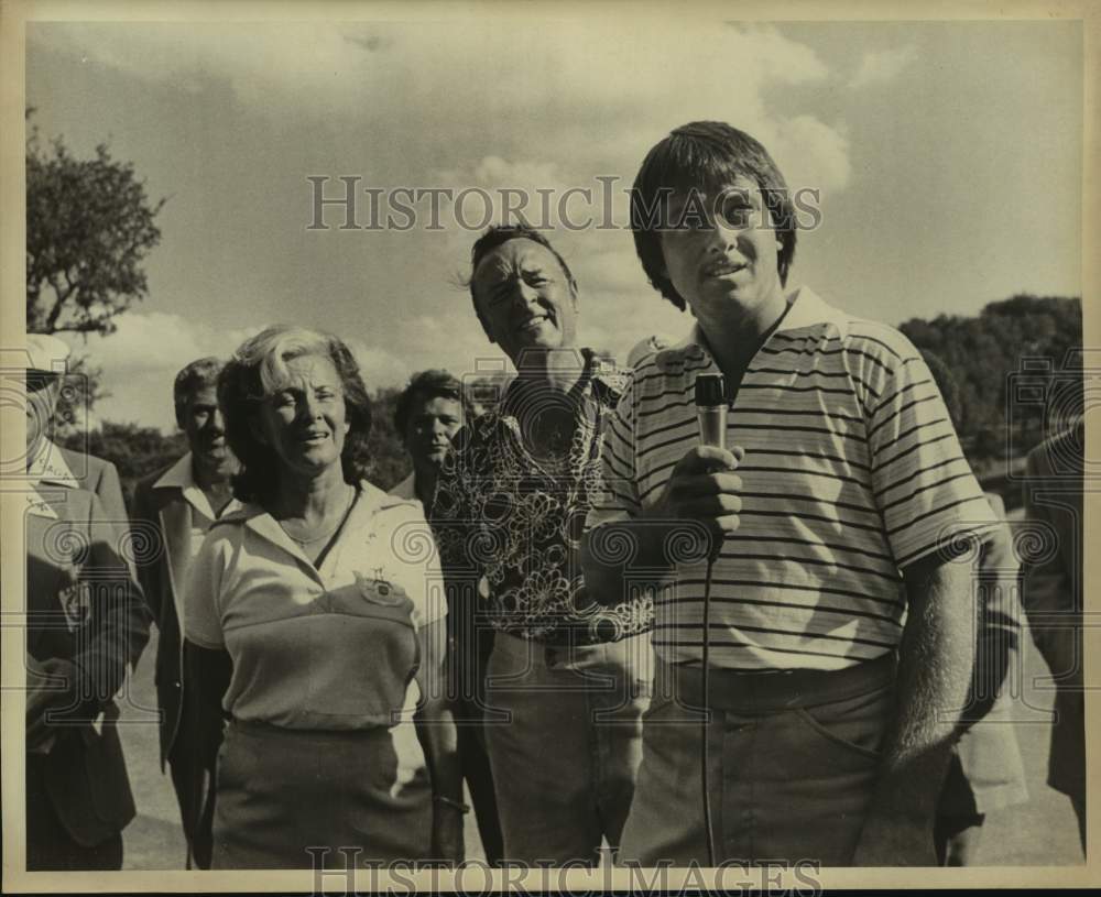Press Photo Golfer Ron Ron Streck - sas15908 - Historic Images