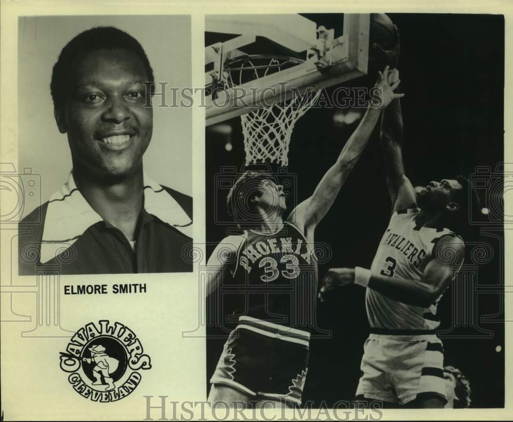 Press Photo Cleveland Cavaliers basketball player Elmore Smith - sas15925 - Historic Images