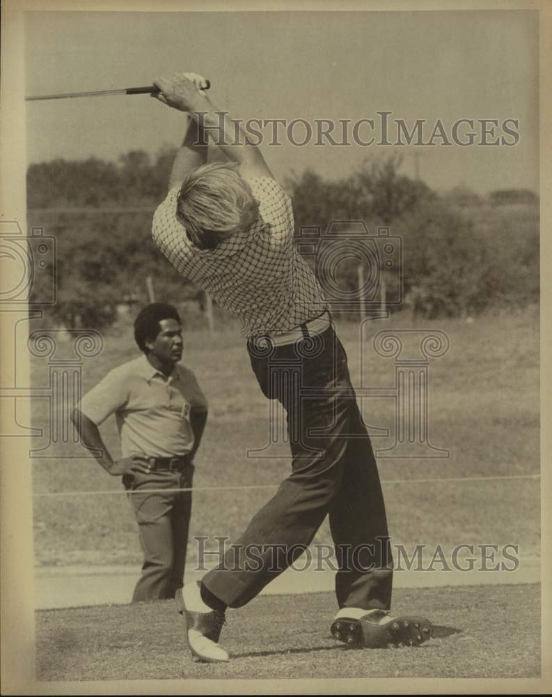 1974 Press Photo Golfer Bob Eastwood at the Texas Open - sas16052- Historic Images