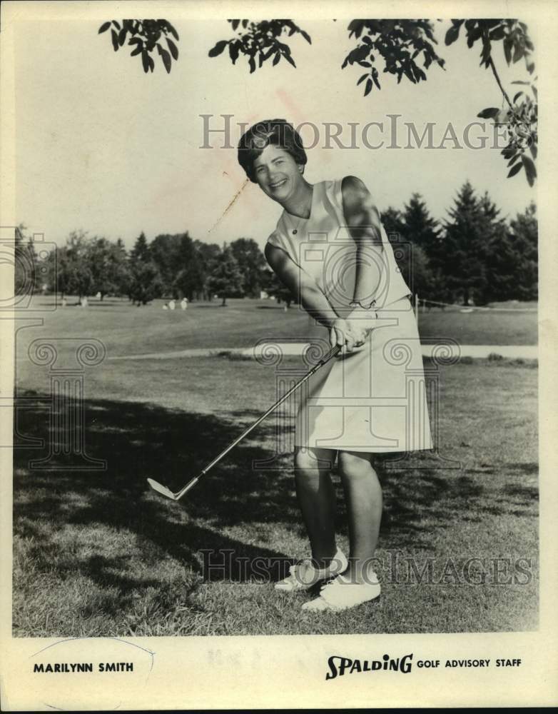 1971 Press Photo Golf professional Marilynn Smith - sas16331- Historic Images