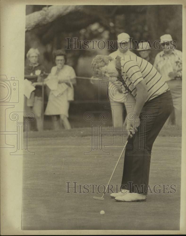 Press Photo Golfer Andy Bean in action - sas16403 - Historic Images