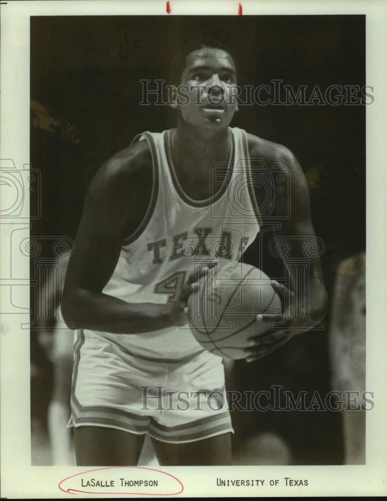 Press Photo University of Texas basketball player Lasalle Thompson - sas16439 - Historic Images